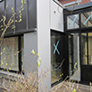 Extension ossature bois et verrire type atelier  Loos watt and wood 02
